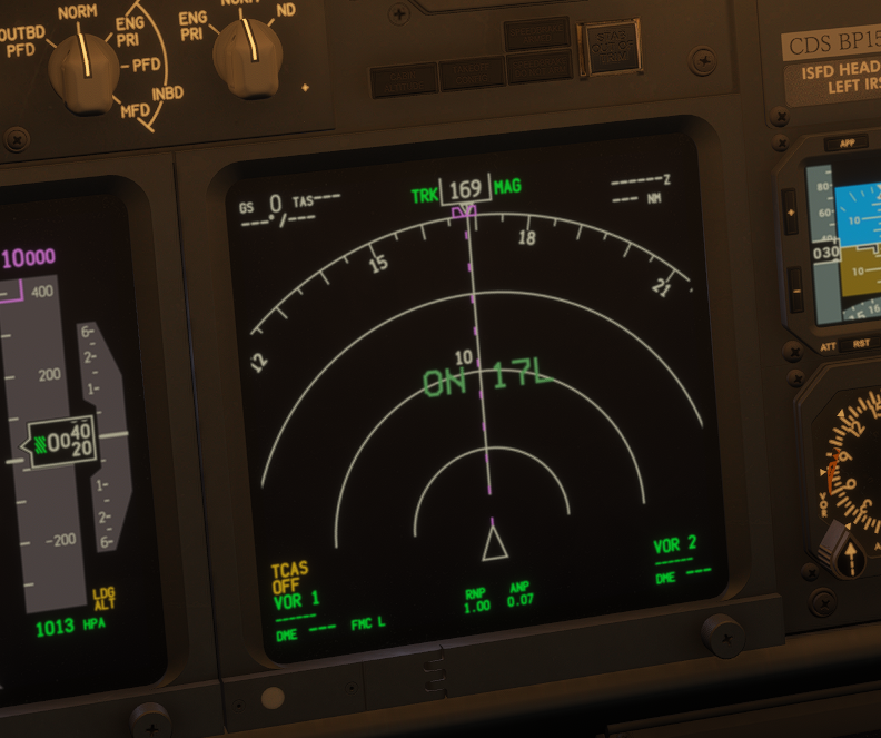 RAAS runway alert injected into the cockpit navigation display